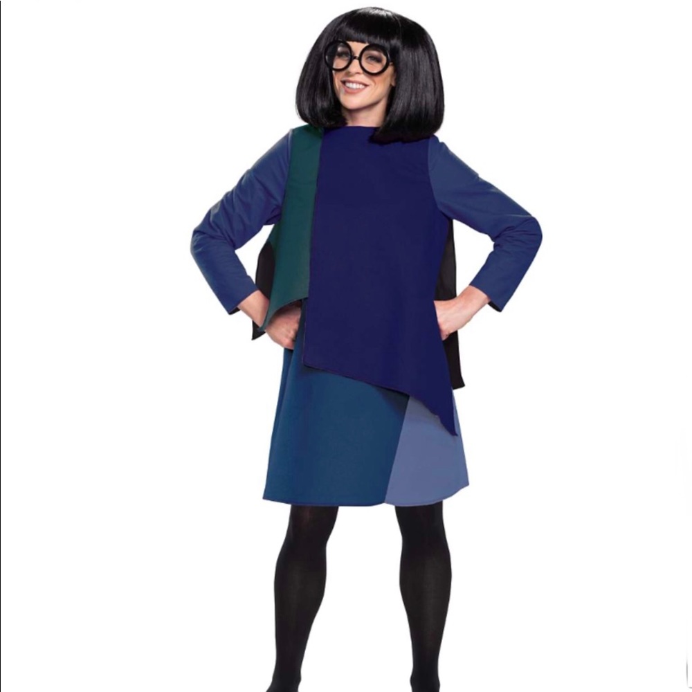 🆕 NIP Adult Edna Costume Deluxe - Medium